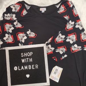 LuLaRoe Halloween Vampire  Irma size 2XL NWT